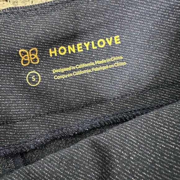 Honeylove EverReady Smooth Sculpting Faux Denim Leggings Women's Blue SZ Small - Picture 4 of 5